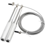 MotivationPro Crossfit Σχοινάκι Ταχύτητας Ασημί Ρυθμιζόμενο