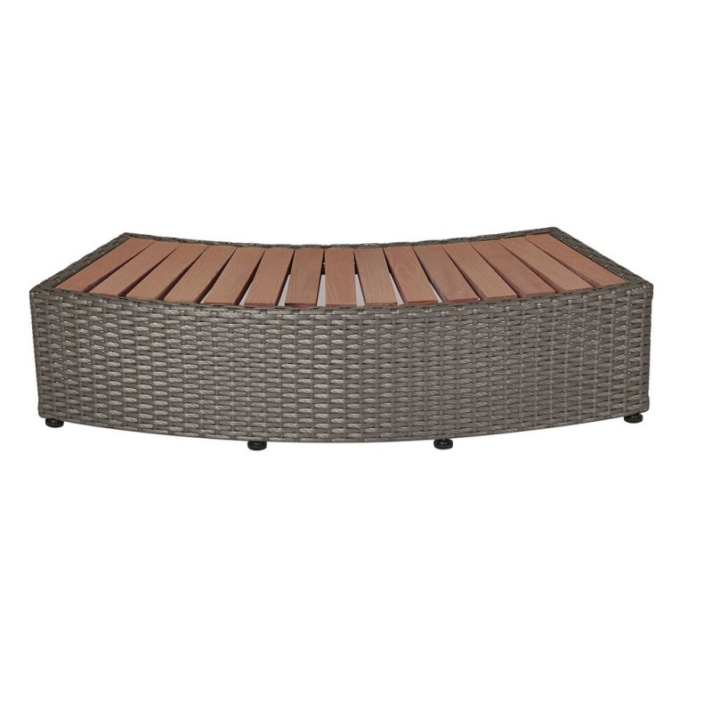 MSpa Wicker Step – for round Spa 105808