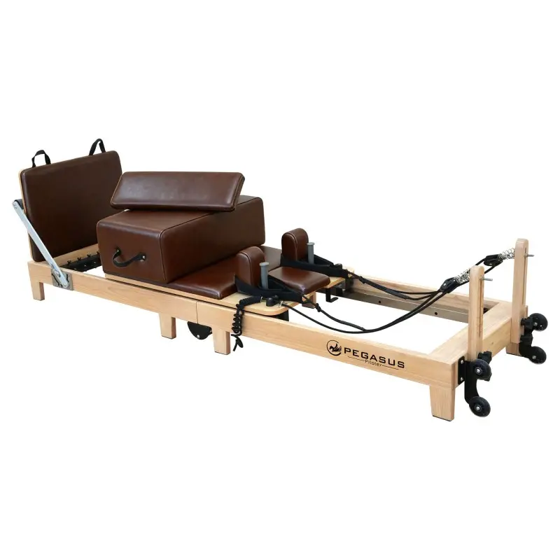 Pegasus Ημιεπαγγελματικό Κρεβάτι Pilates Reformer Oak Αναδιπλούμενο - Σε 12 Άτοκες Δόσεις