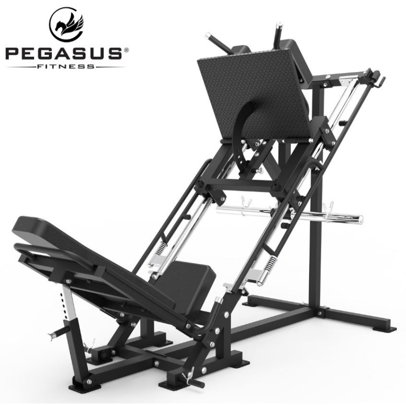 Pegasus Hack Squat/Leg Press Πρέσα Ποδιών/Ημικαθίσματα 45º TR45 - Λ-644 - Σε 24 Άτοκες Δόσεις