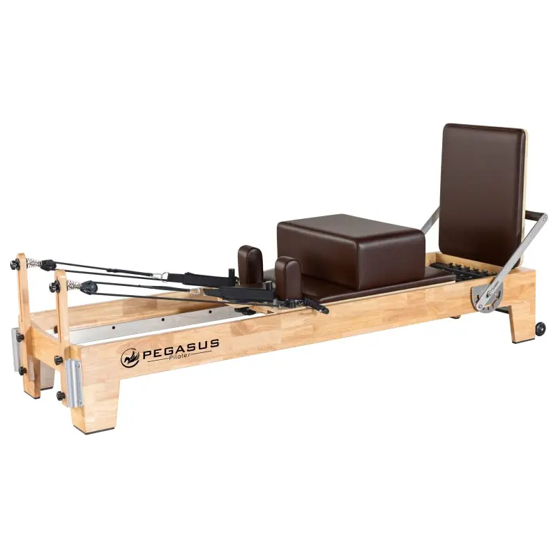 Pegasus Επαγγελματικό Κρεβάτι Pilates Reformer Oak - Σε 12 Άτοκες Δόσεις