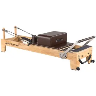 Pegasus Επαγγελματικό Κρεβάτι Pilates Reformer Oak - Σε 12 Άτοκες Δόσεις