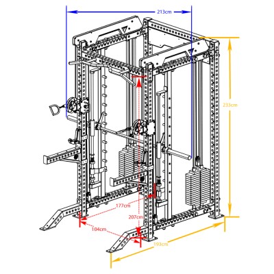 Pegasus PG‑2000 Επαγγελματικό All‑In‑One Trainer - Σε 24 Άτοκες Δόσεις