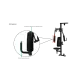 Pegasus Pro Gym 3 MT‑18504‑ABC Λ-645 Ημιεπαγγελματικό Πολυόργανο 3 Θέσεων - Σε 24 Άτοκες Δόσεις