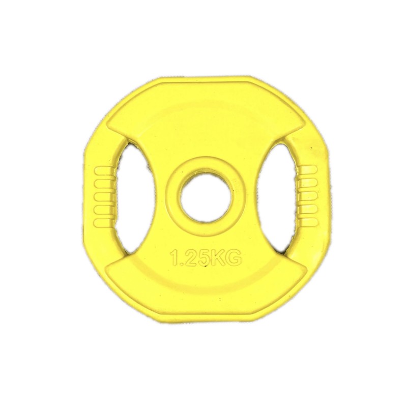 Power Force Δίσκος οκτάγωνος λάστιχο με χειρολαβές φ28 1,25kg