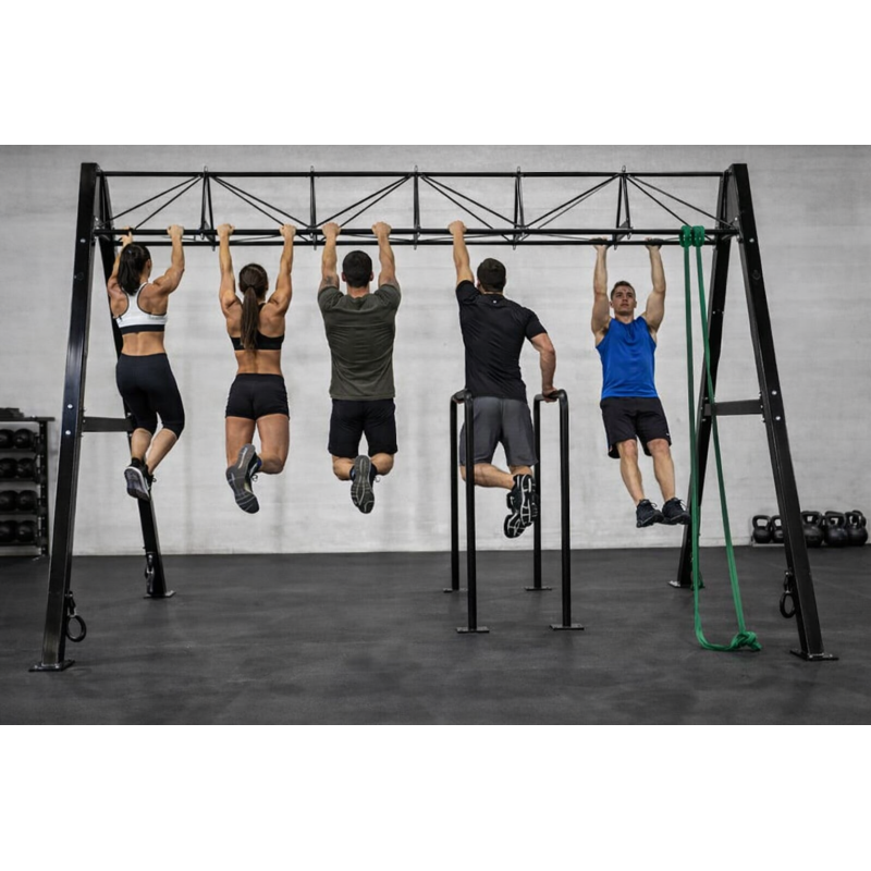 Power Force Pro Series Επαγγελματικό Crossfit Tower 2m (4 Θέσεις Μονόζυγου) - Σε 12 Άτοκες Δόσεις