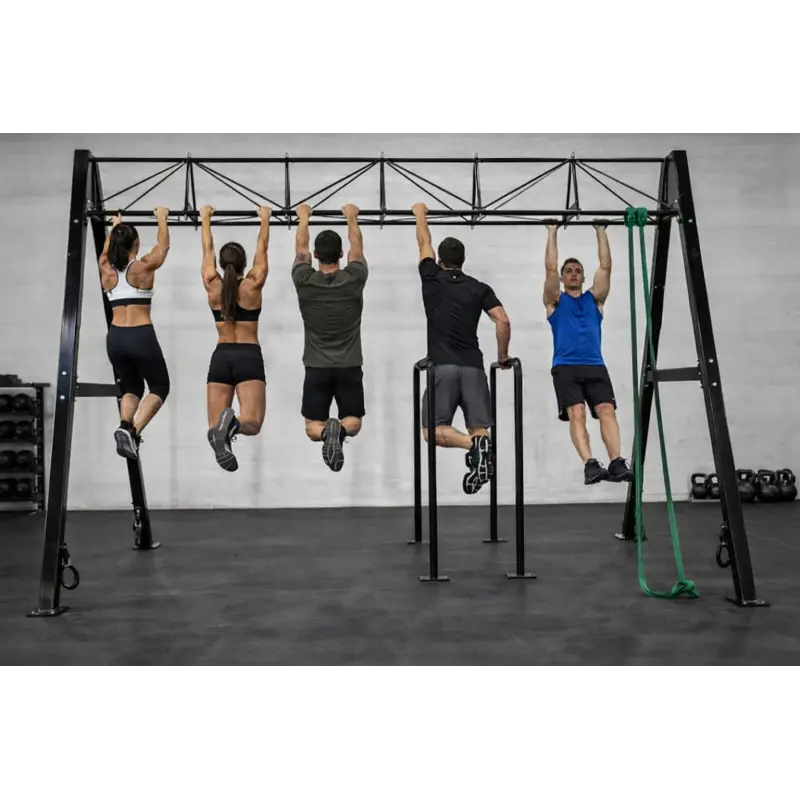 Power Force Pro Series Επαγγελματικό Crossfit Tower 2m (4 Θέσεις Μονόζυγου) - Σε 12 Άτοκες Δόσεις