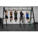 Power Force Pro Series Επαγγελματικό Crossfit Tower 2m (4 Θέσεις Μονόζυγου) - Σε 12 Άτοκες Δόσεις