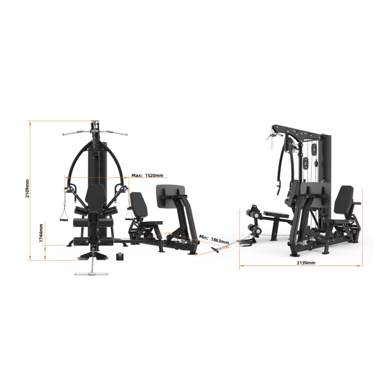 Πρέσα Ποδιών HG8 LP (Προσάρτημα για Pegasus HG8) - Σε 24 Άτοκες Δόσεις