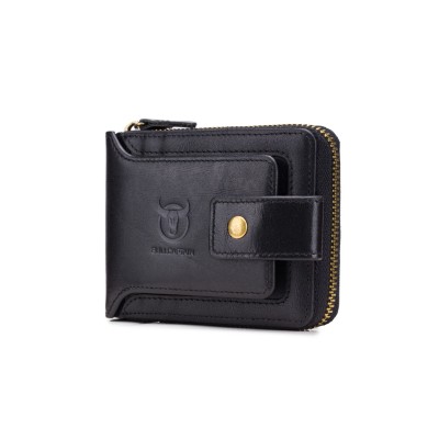 Δερμάτινο πορτοφόλι Bull Captain QB-231 μαύρο