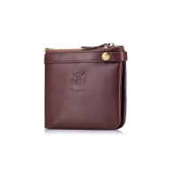 Δερμάτινο πορτοφόλι Bull Captain QB058-H καφέ