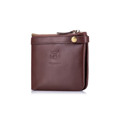 Δερμάτινο πορτοφόλι Bull Captain QB058-H καφέ