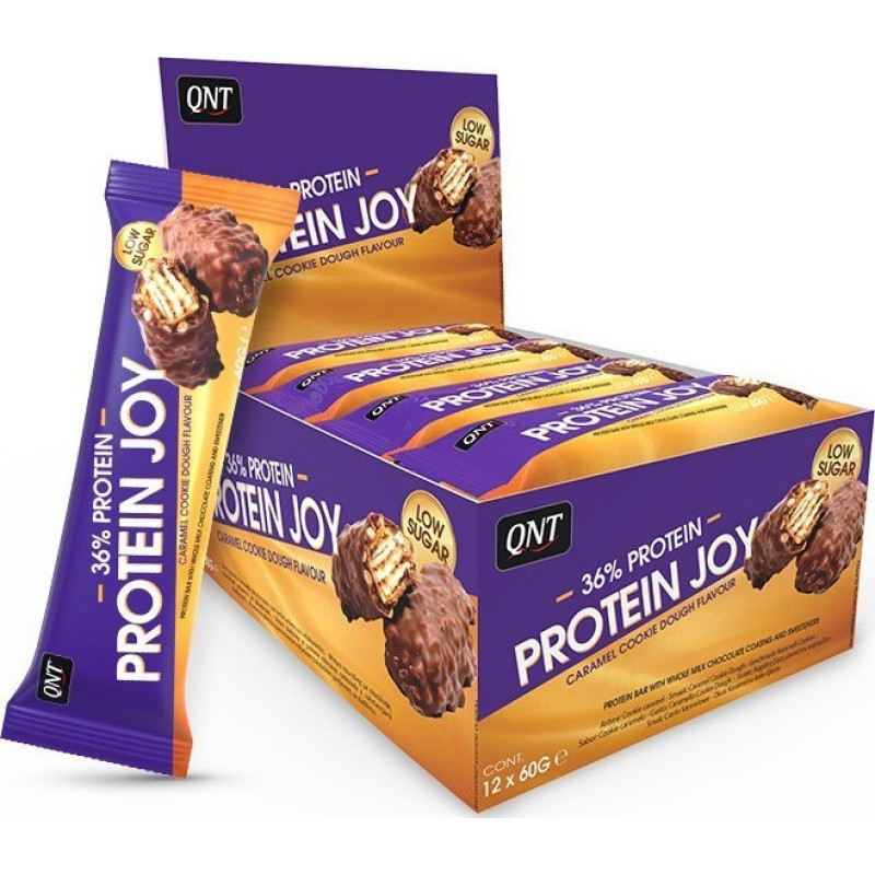 QNT Joy Protein Bar 38% συσκευασία 12τμχ x 60gr