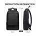 Σακίδιο πλάτης 20L Laptop 15,6” Bange 77115 μαύρο