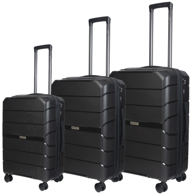 Βαλίτσες trolley Επεκτάσιμη Elusive (σέτ 3 τεμαχίων) Cardinal (PP) 2016 μαύρο Βαλίτσες trolley Επεκτάσιμη Elusive (σέτ 3 τεμαχίων) Cardinal (PP) 2016 μαύρο