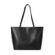 Δερμάτινη Γυναικεία Τσάντα Shopper ‘Ωμου Foxer 958V422F μαύρο