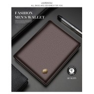 Δερμάτινο Ανδρικό πορτοφόλι Laorentou 321j02L καφέ