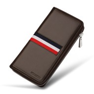 Δερμάτινο Ανδρικό πορτοφόλι William Polo 249 καφέ