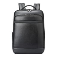Δερμάτινο Σακίδιο πλάτης Αντικλεπτικό 24L Laptop 15,6” Bopai 61-120761 μαύρο