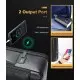 Δερμάτινο Σακίδιο πλάτης Αντικλεπτικό 24L Laptop 15,6” Bopai 61-120761 μαύρο