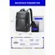Δερμάτινο Σακίδιο πλάτης Αντικλεπτικό 24L Laptop 15,6” Bopai 61-121561 μαύρο Δερμάτινο Σακίδιο πλάτης Αντικλεπτικό 24L Laptop 15,6” Bopai 61-121561 μαύρο