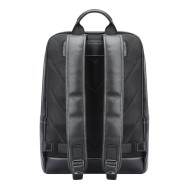 Δερμάτινο Σακίδιο πλάτης Αντικλεπτικό 24L Laptop 15,6” Bopai 61-121671A μαύρο