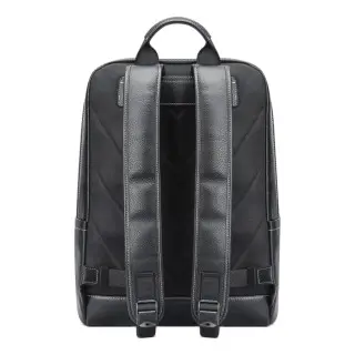 Δερμάτινο Σακίδιο πλάτης Αντικλεπτικό 24L Laptop 15,6” Bopai 61-121671A μαύρο