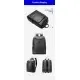 Δερμάτινο Σακίδιο πλάτης Αντικλεπτικό 24L Laptop 15,6” Bopai 61-121671A μαύρο