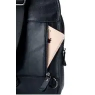 Δερμάτινο τσαντάκι body Bull Captain XB 06 μαύρο