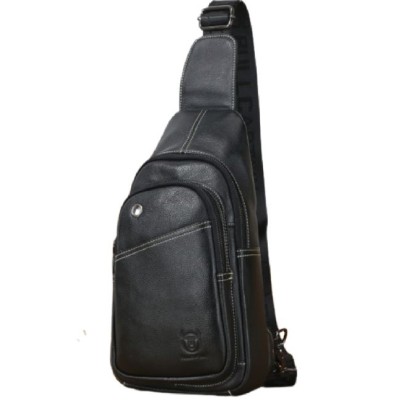 Δερμάτινο τσαντάκι body Bull Captain XB 085 μαύρο