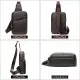 Δερμάτινο τσαντάκι crossbody Cardinal 8696 καφέ Δερμάτινο τσαντάκι crossbody Cardinal 8696 καφέ