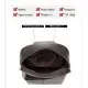 Δερμάτινο τσαντάκι crossbody Cardinal 8696 καφέ Δερμάτινο τσαντάκι crossbody Cardinal 8696 καφέ