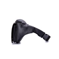 Δερμάτινο τσαντάκι μέσης Bull Captain YB 0021 μαύρο