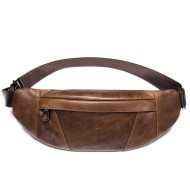 Δερμάτινο τσαντάκι μέσης Cardinal 7435 καφέ