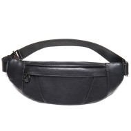 Δερμάτινο τσαντάκι μέσης Cardinal 7435 μαύρο