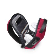 Τσαντάκι ώμου χιαστί crossbody Bange 22085 κόκκινο