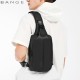 Τσαντάκι ώμου χιαστί crossbody Bange 7210 μαύρο