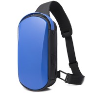 Τσαντάκι ώμου χιαστί crossbody Bange 7256 μπλέ