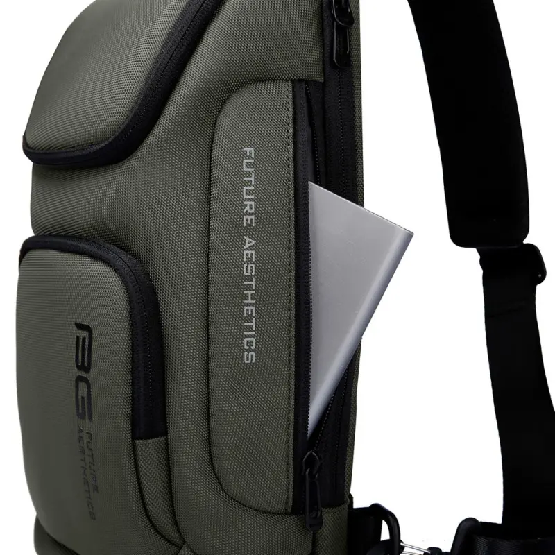 Τσαντάκι ώμου χιαστί crossbody Bange 7565 χακί Τσαντάκι ώμου χιαστί crossbody Bange 7565 χακί