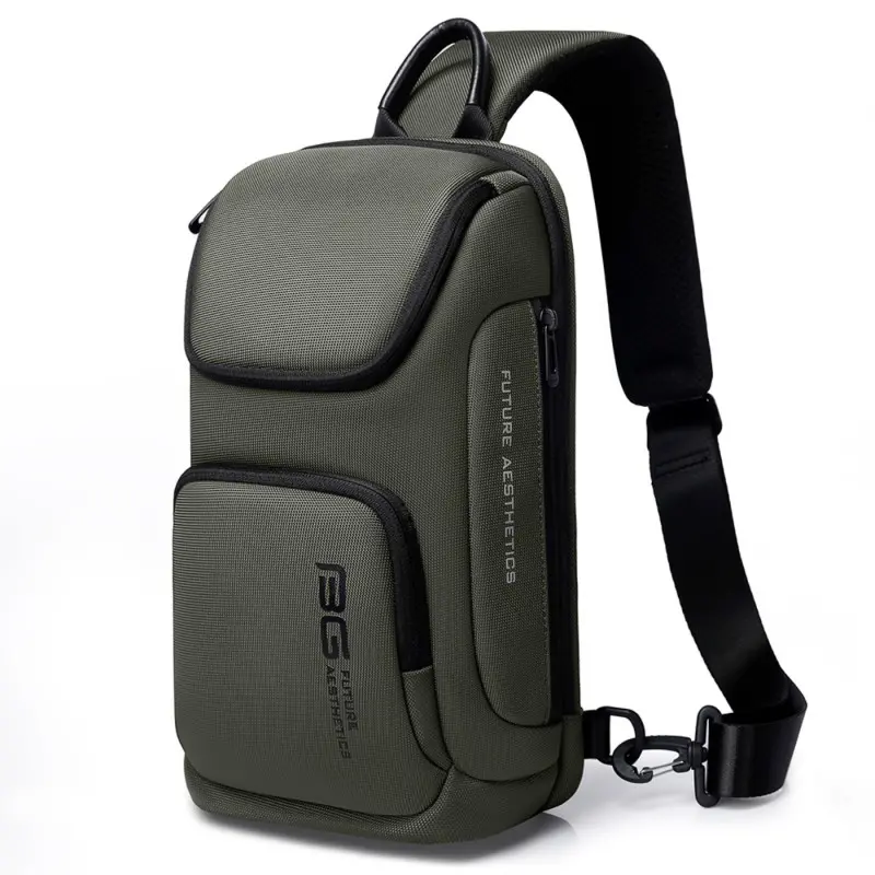 Τσαντάκι ώμου χιαστί crossbody Bange 7565 χακί Τσαντάκι ώμου χιαστί crossbody Bange 7565 χακί