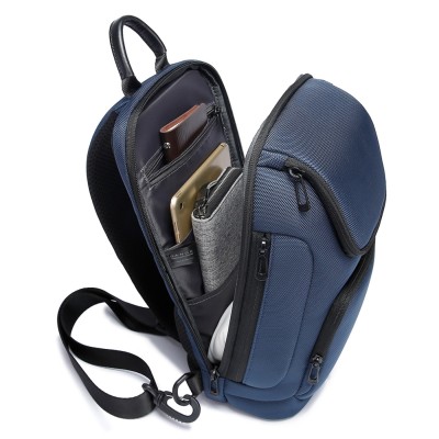 Τσαντάκι ώμου χιαστί crossbody Bange 7565 μπλέ Τσαντάκι ώμου χιαστί crossbody Bange 7565 μπλέ