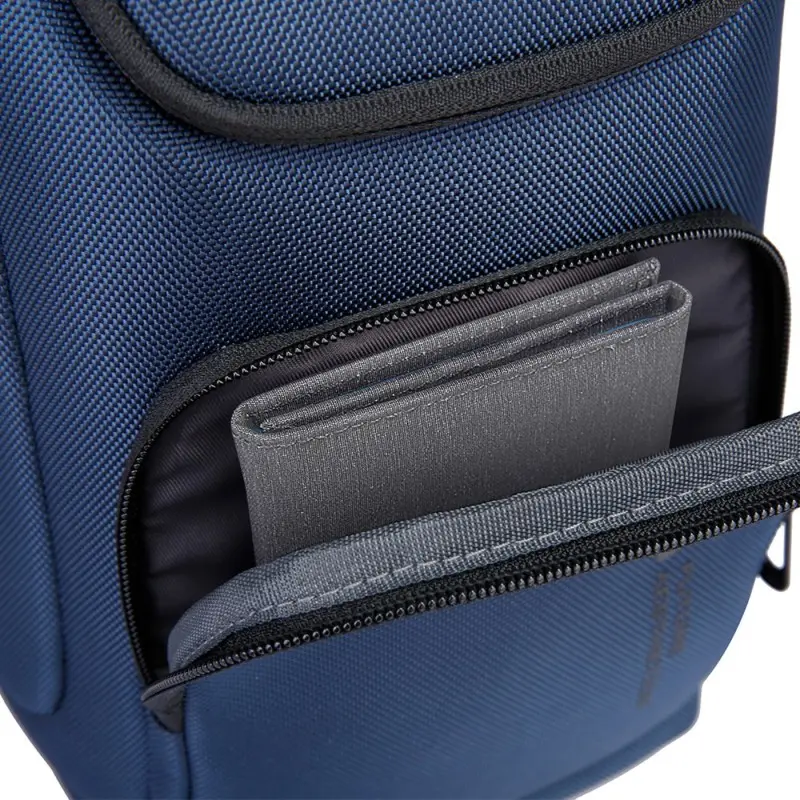 Τσαντάκι ώμου χιαστί crossbody Bange 7565 μπλέ Τσαντάκι ώμου χιαστί crossbody Bange 7565 μπλέ