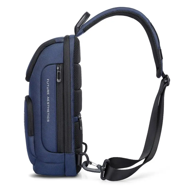 Τσαντάκι ώμου χιαστί crossbody Bange 7565 μπλέ Τσαντάκι ώμου χιαστί crossbody Bange 7565 μπλέ