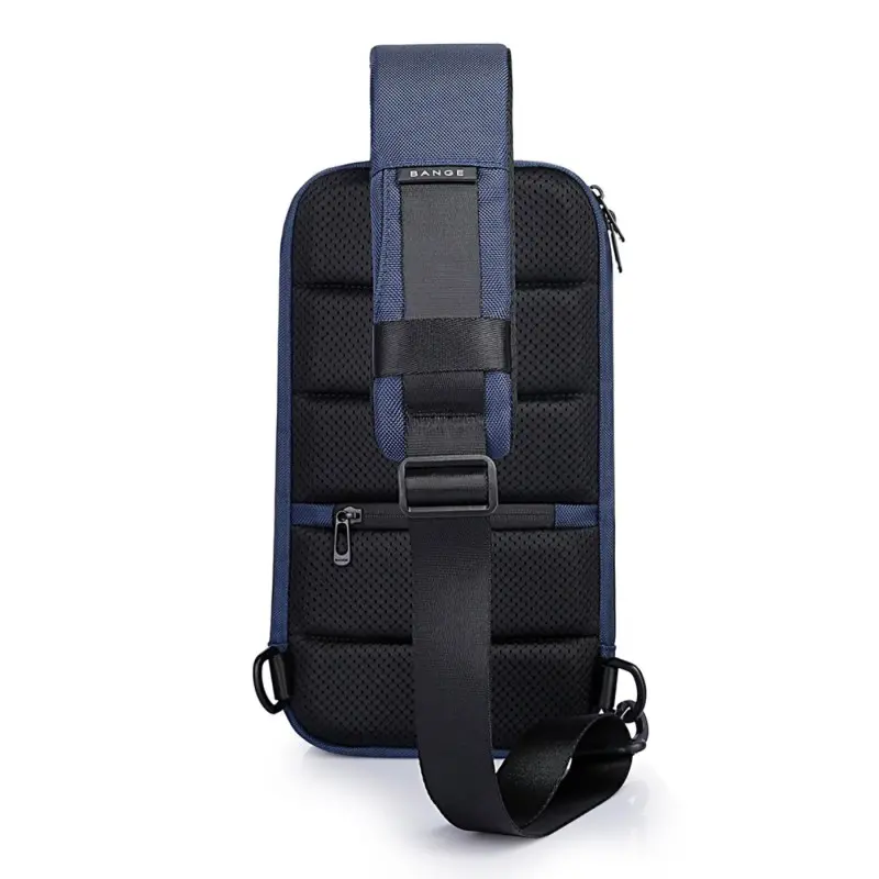 Τσαντάκι ώμου χιαστί crossbody Bange 7565 μπλέ Τσαντάκι ώμου χιαστί crossbody Bange 7565 μπλέ