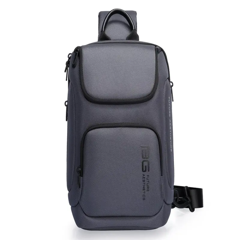 Τσαντάκι ώμου χιαστί crossbody Bange 7565 γκρί Τσαντάκι ώμου χιαστί crossbody Bange 7565 γκρί