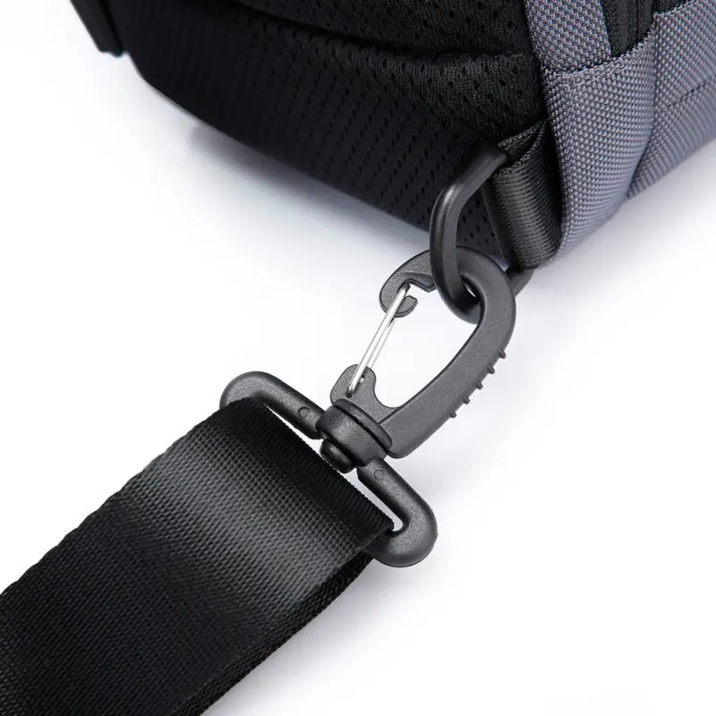 Τσαντάκι ώμου χιαστί crossbody Bange 7565 γκρί Τσαντάκι ώμου χιαστί crossbody Bange 7565 γκρί