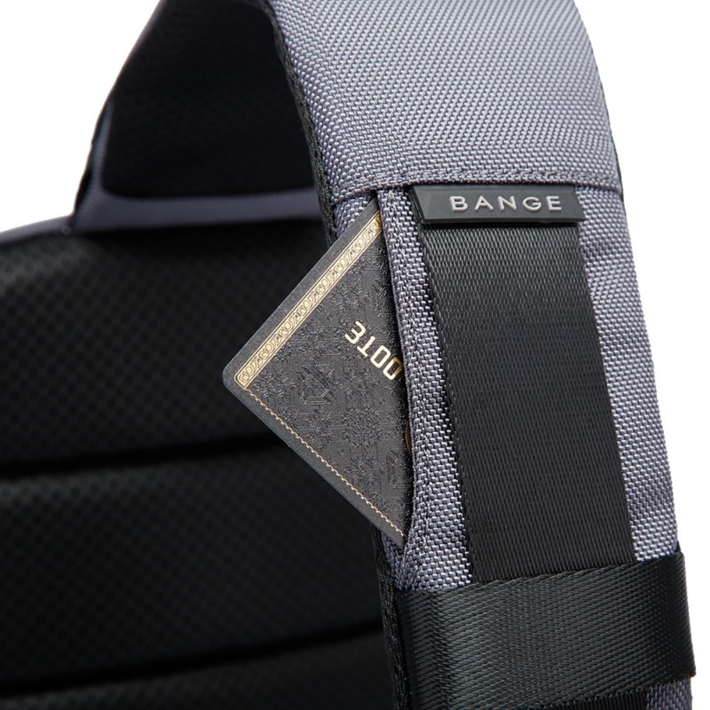 Τσαντάκι ώμου χιαστί crossbody Bange 7565 γκρί