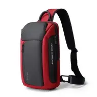 Τσαντάκι ώμου χιαστί crossbody Bange 7566 κόκκινο