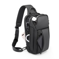 Τσαντάκι ώμου χιαστί crossbody Bange 7566 μαύρο