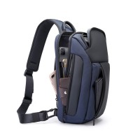 Τσαντάκι ώμου χιαστί crossbody Bange 7566 μπλέ